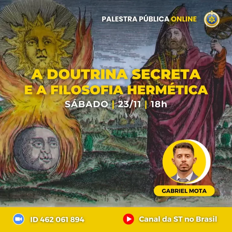 SÁB | 18h00 | Palestra Pública Online