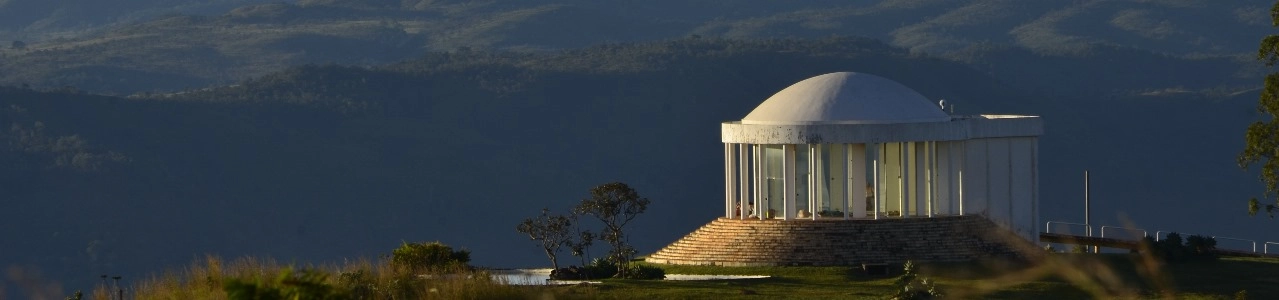 Vista panorâmica do ITB — natureza e área do Instituto Teosófico de Brasília